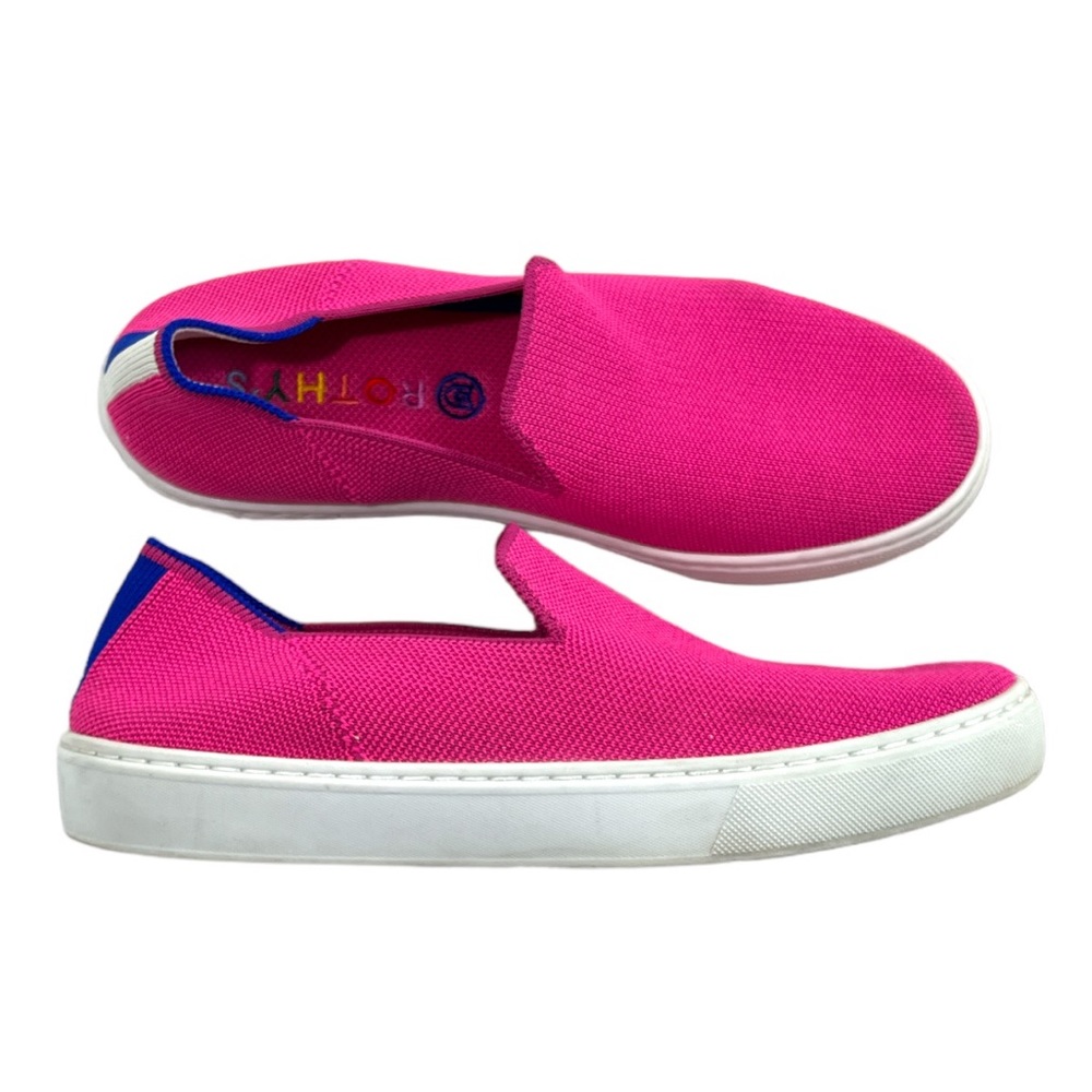 Rothy’s Slip-on Sneaker in Bubblegum Pink Women’s 7.5 - Picture 2 of 10